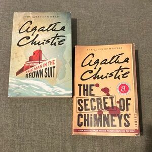 Like New Agatha Christie Mystery Books